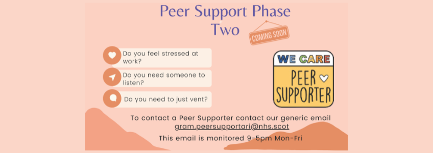 Peer Support Phase 2 Banner